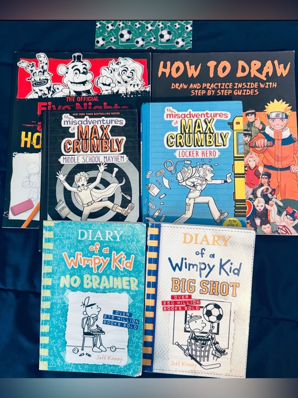 KID’s “BOOK-WORM BUNDLE”—Diary of a Wimpy Kid, Max Crumbly & How to Draw…